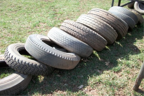 (11) Assorted Tires
