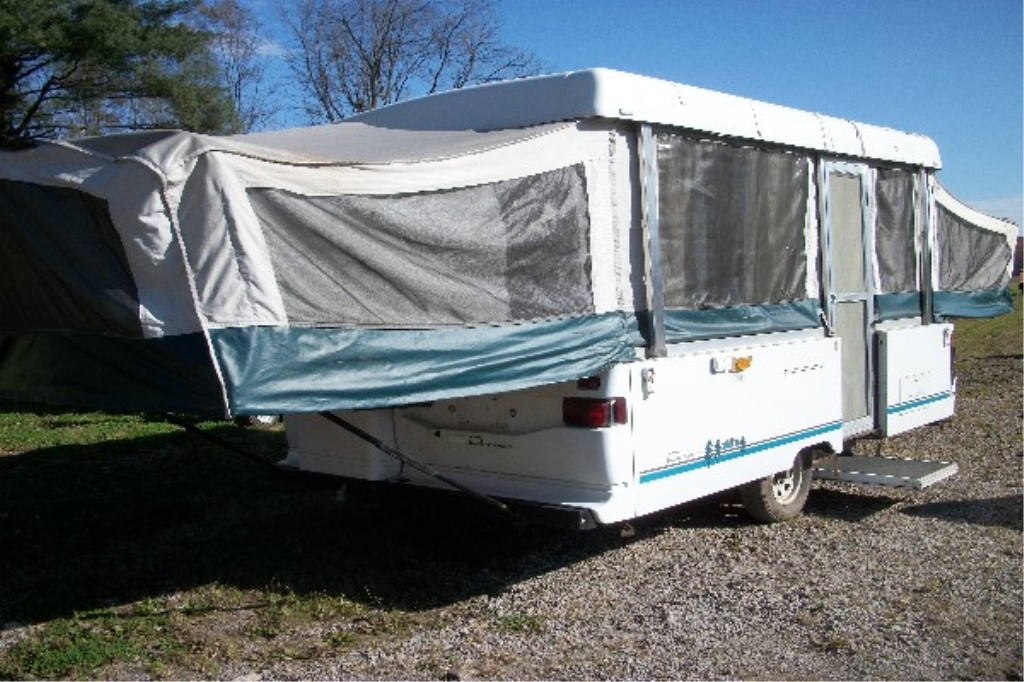 1997 coleman fleetwood outlet pop up camper