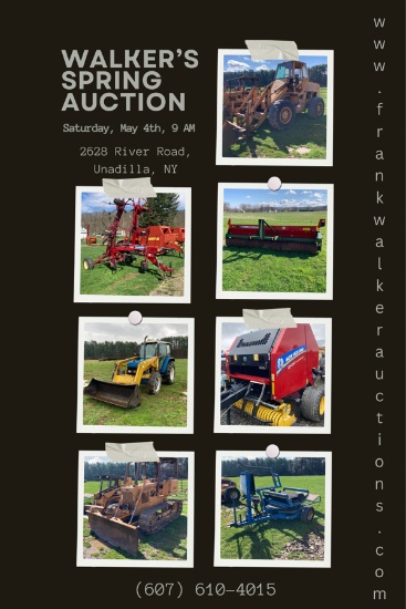 Spring Farm & Construction Machinery Auction