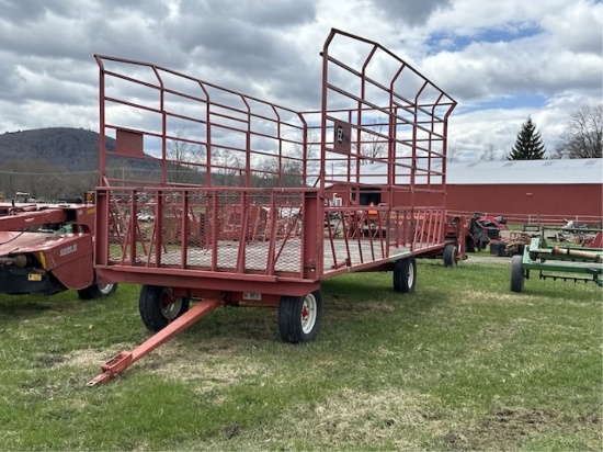 E-z Trail Metal Hay Wagon