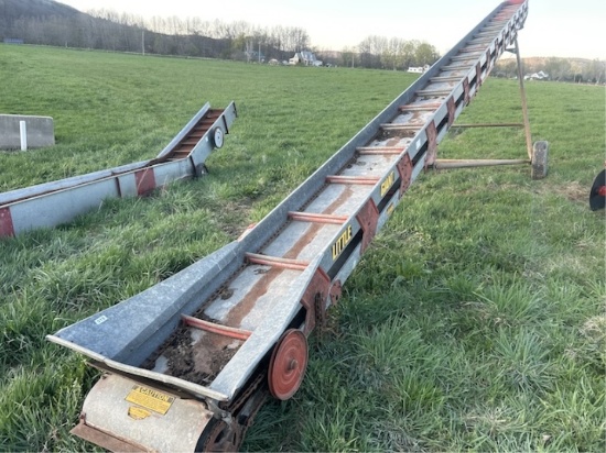 Little Giant Pto Driven Hay Grain Elevator 40'