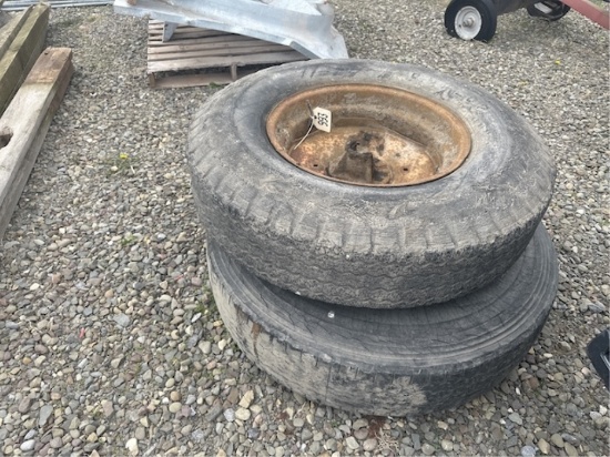 920 Manure Spreader Tires (2)