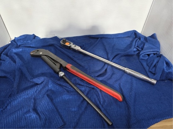 Snap-on Adjustable Pliers & 1/2 In. Ratchet