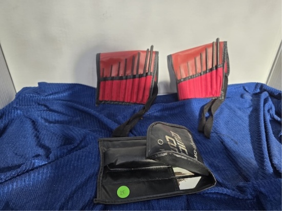 Snap-on Hand Saw Set & (2) Roll Pin Punch Set