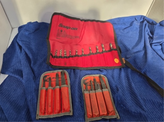 Snap On - (2) Easy Out &. (2) Sets Of Drill Bits