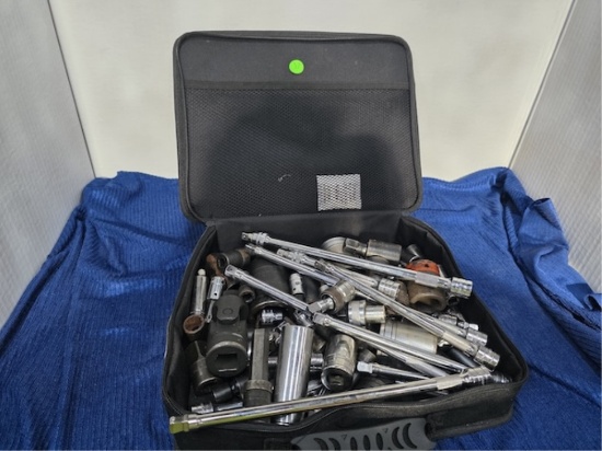 Bag Of Random Snap On Socket Extensions & Swivels