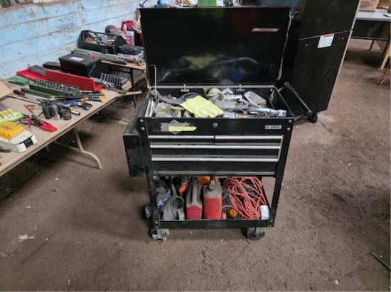 U.S. General Roller Cart 4 Drawers