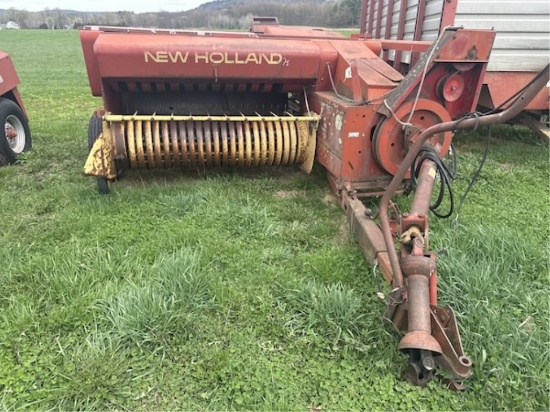 Nh 277 Square Baler W/thrower