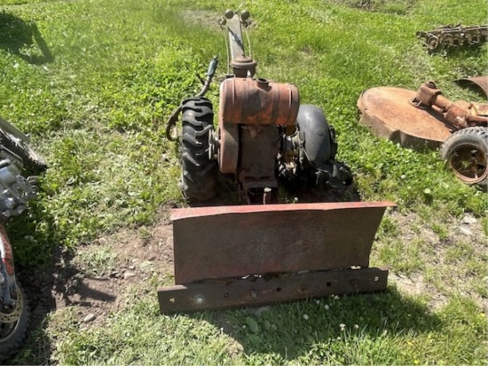Gravely Tractor With Blade
