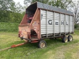 Gehl 980 Silage Wagon With Tamton Running Gear