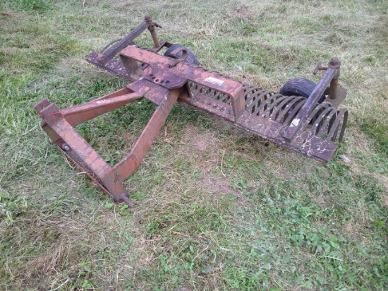3 PT YORK RAKE W/WHEELS