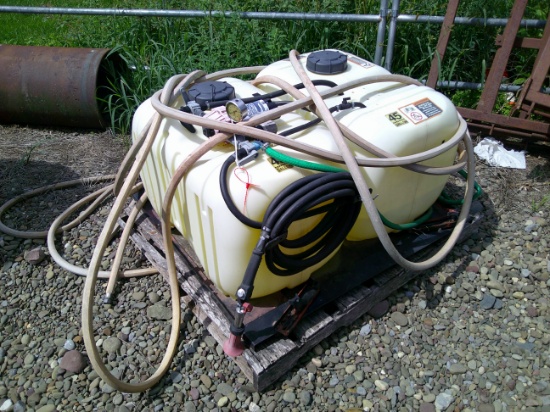 2 45 Gallon each Tank Sprayer