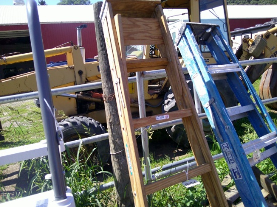6ft Step Wooden Ladder