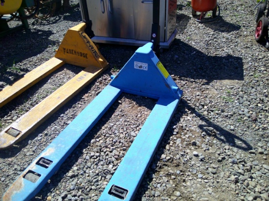 Blue Pallet Jack