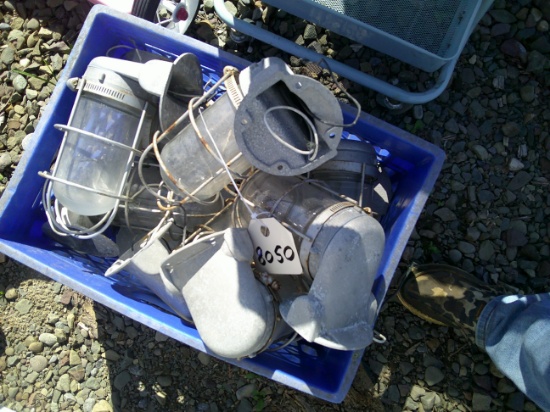 Crate Of Light Fixtures