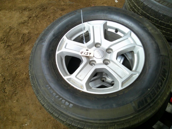 JEEP WHEELS & TIRES+ SPARE WHEEL NO TIRE