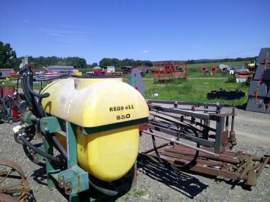 RED BALL 630 BOOM SPRAYER W/ PTO PUMP