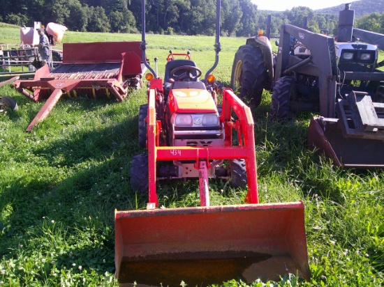 Kubota Bx22 4wd Sub Compact Tractor Loader Backhoe