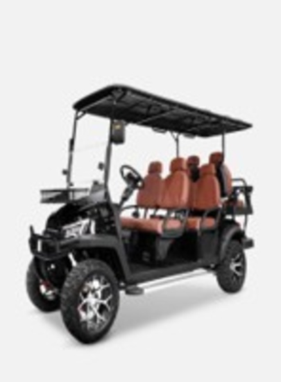 New Electric Golf Cart With 12" Wheels In Crate