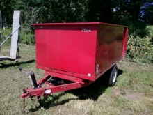 RED HYD DUMP TRAILER