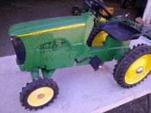 john deere 8520 4wd restored peddle tractor