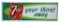7up Your Thirst Away Embossed Tin Sign
