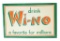 Drink Wi-No a Favorite for Millions Embossed Tin