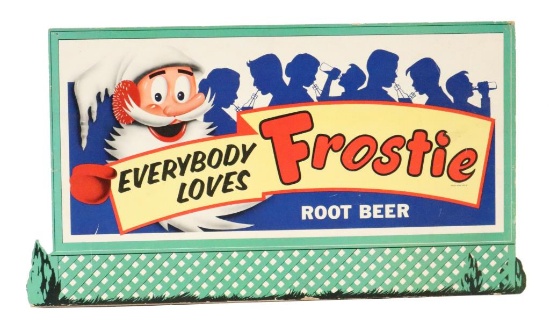 Everybody Loves Frosty Root Beer Easel Back Sign