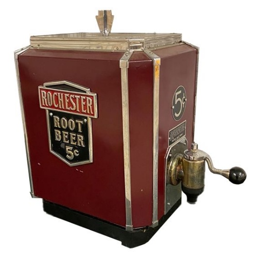 Rochester Root Beer 5 Cent Multiplex Soda Fountain