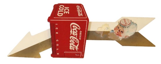 Kay Display Coca-Cola Sprite Boy Directional Sign