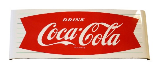 Drink Coca Cola Porcelain Sled Sign