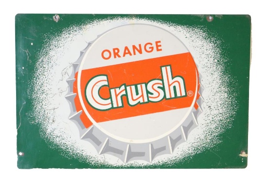Orange Crush Tin Sign