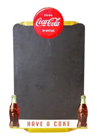 Drink Coca-Cola in Bottles Have A Coke Chalkboard