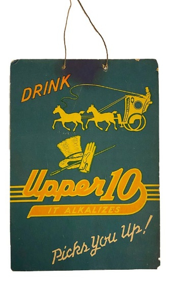 Drink Upper 10 Cardboard Fan Pull