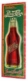 Pepsi-Cola Here's Healthy Bursting Bottle Sign