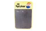 Say Pepsi Please Chalkboard Menu Sign