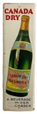 Embossed Tin Canada Dry Ginger Ale Sign