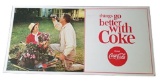 Things Go Better with Coke Cardboard Sign