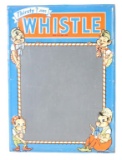 Thirsty Just Whistle Embossed Tin Chalkboard