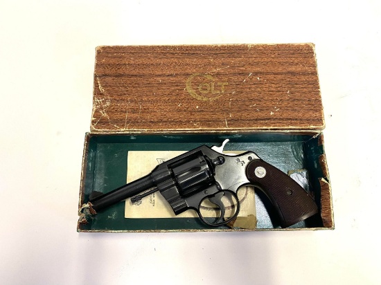 Colt Police .38 Caliber Revolver with Box