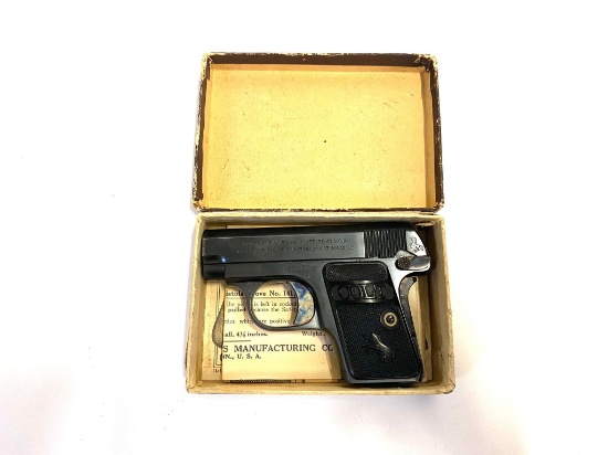 Colt .25 Caliber Pocket Hammerless Model with Box