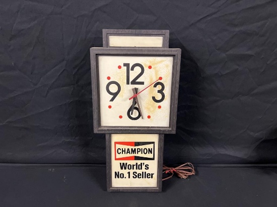 Champion Lighted Clock