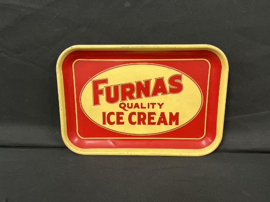 Ft Wayne Indiana Furnas Ice Cream Serving Tray