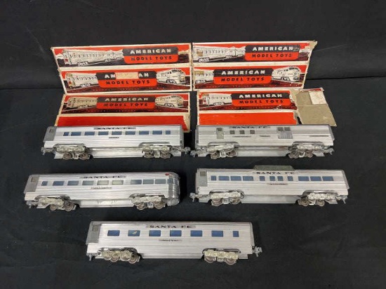 American Model Toys Auburn Ind Train Cars (5)