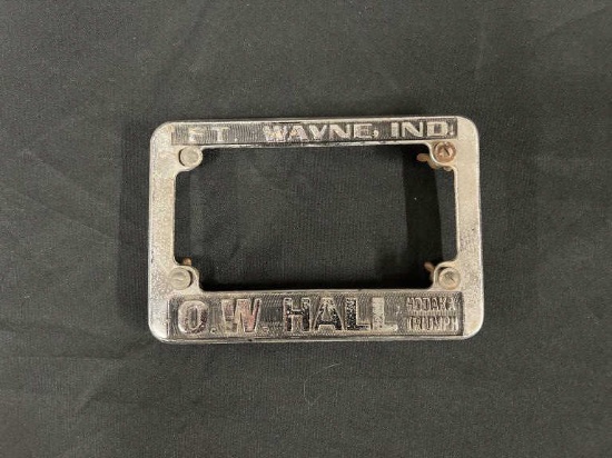 Hodaka Triumph Ft Wayne Ind License Plate Frame