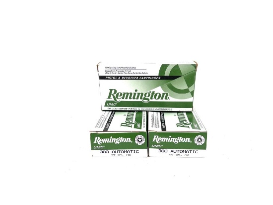 150 Rounds Remington 380 Auto Ammo