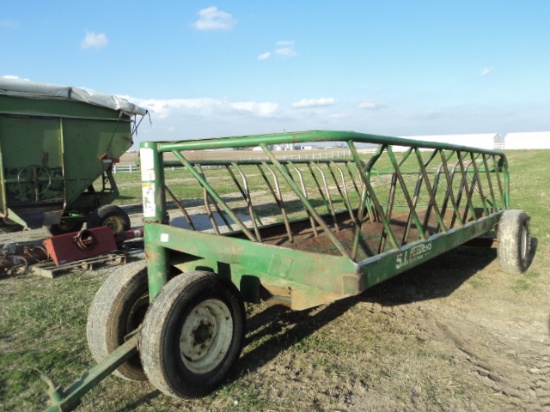 14' SI bale feeder wagon