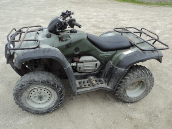 '07 Honda Rancher AT 4 wheeler