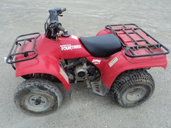 '93 Honda TRX200D 4 wheeler