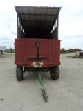 7'x14' Red forage wagon